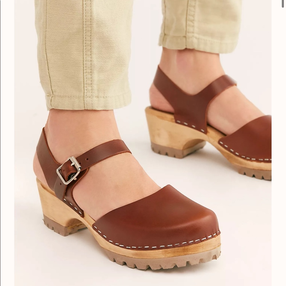 Free People freja clogs, size 8